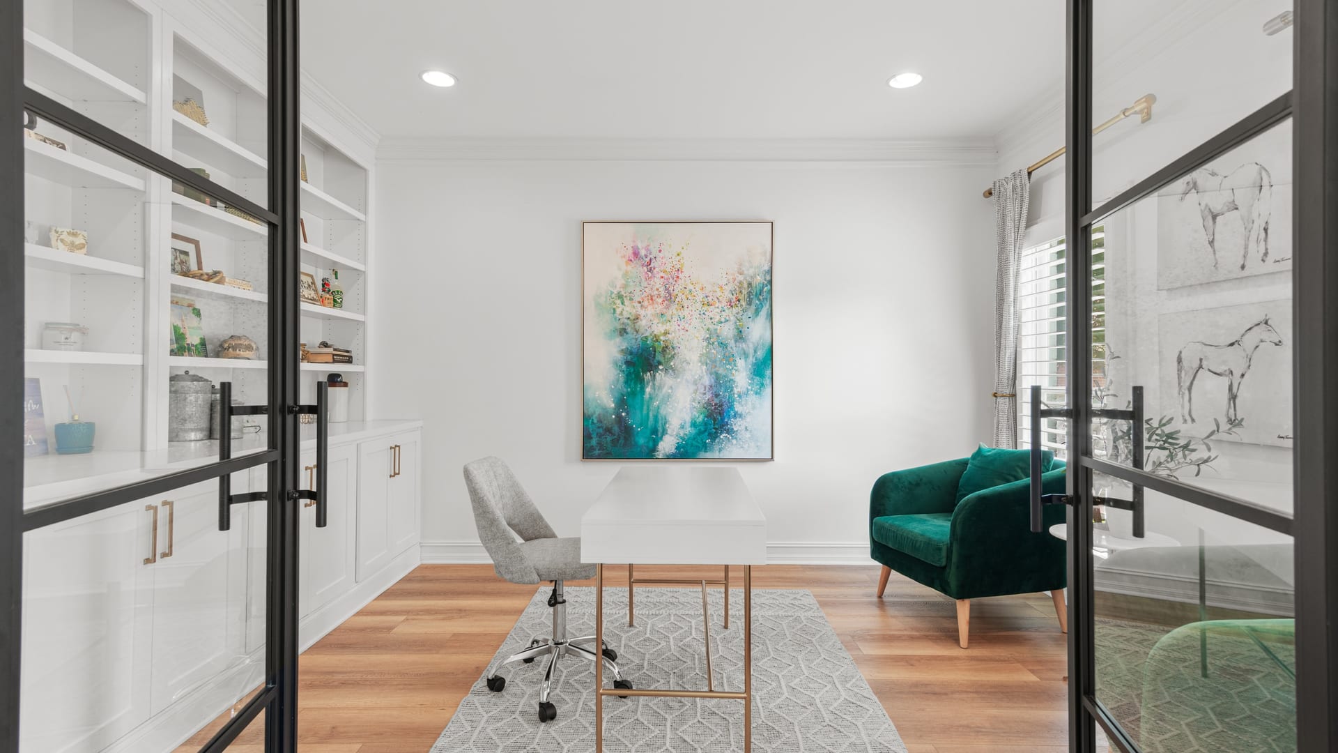 Master bedroom interior