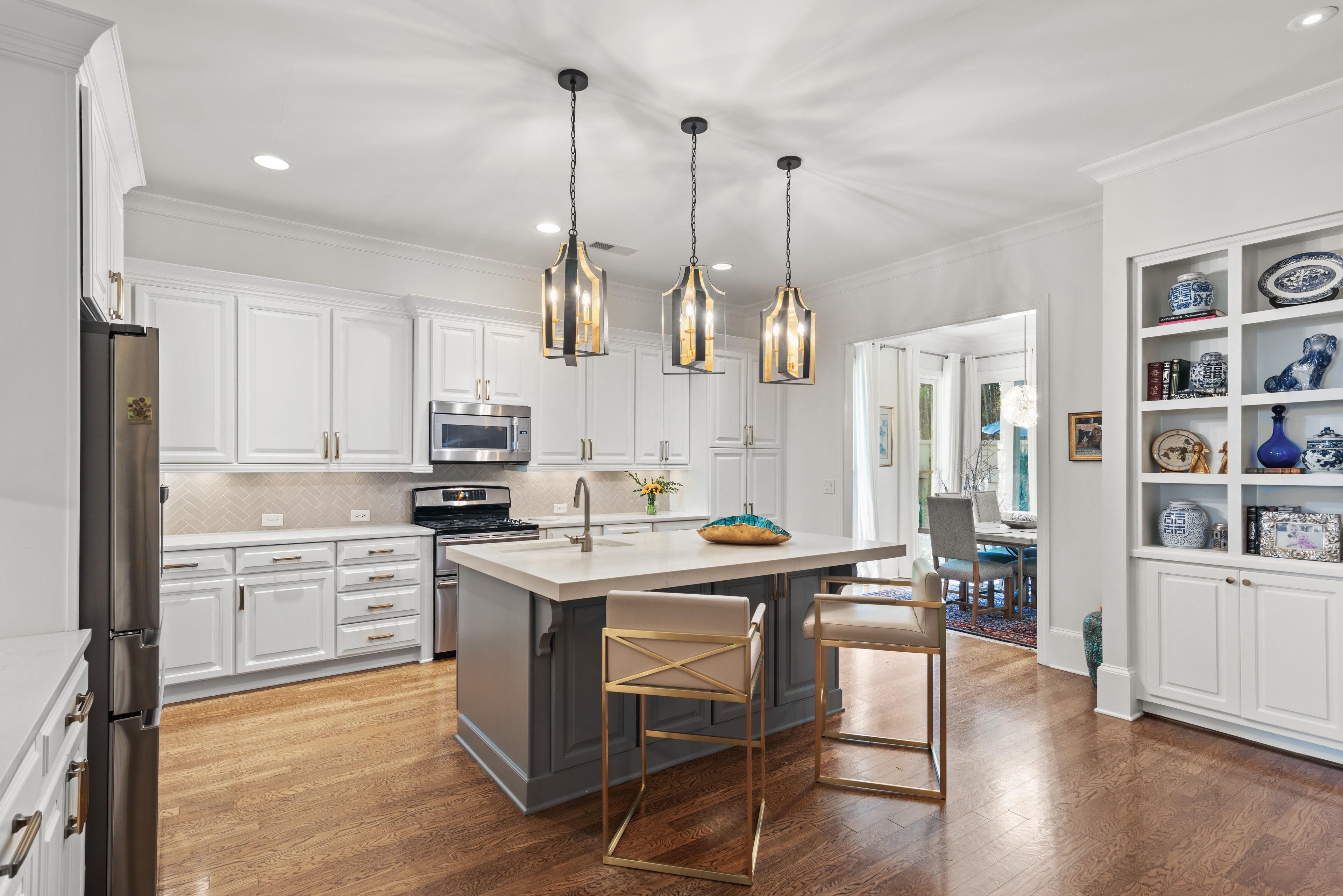 Luxury kitchen interior — Marietta real estate photography by Heather Damaske